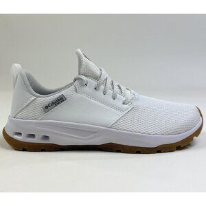 Columbia Crystal Springs PFG Womens Lace Up White Shoes Fishing YL3564-100